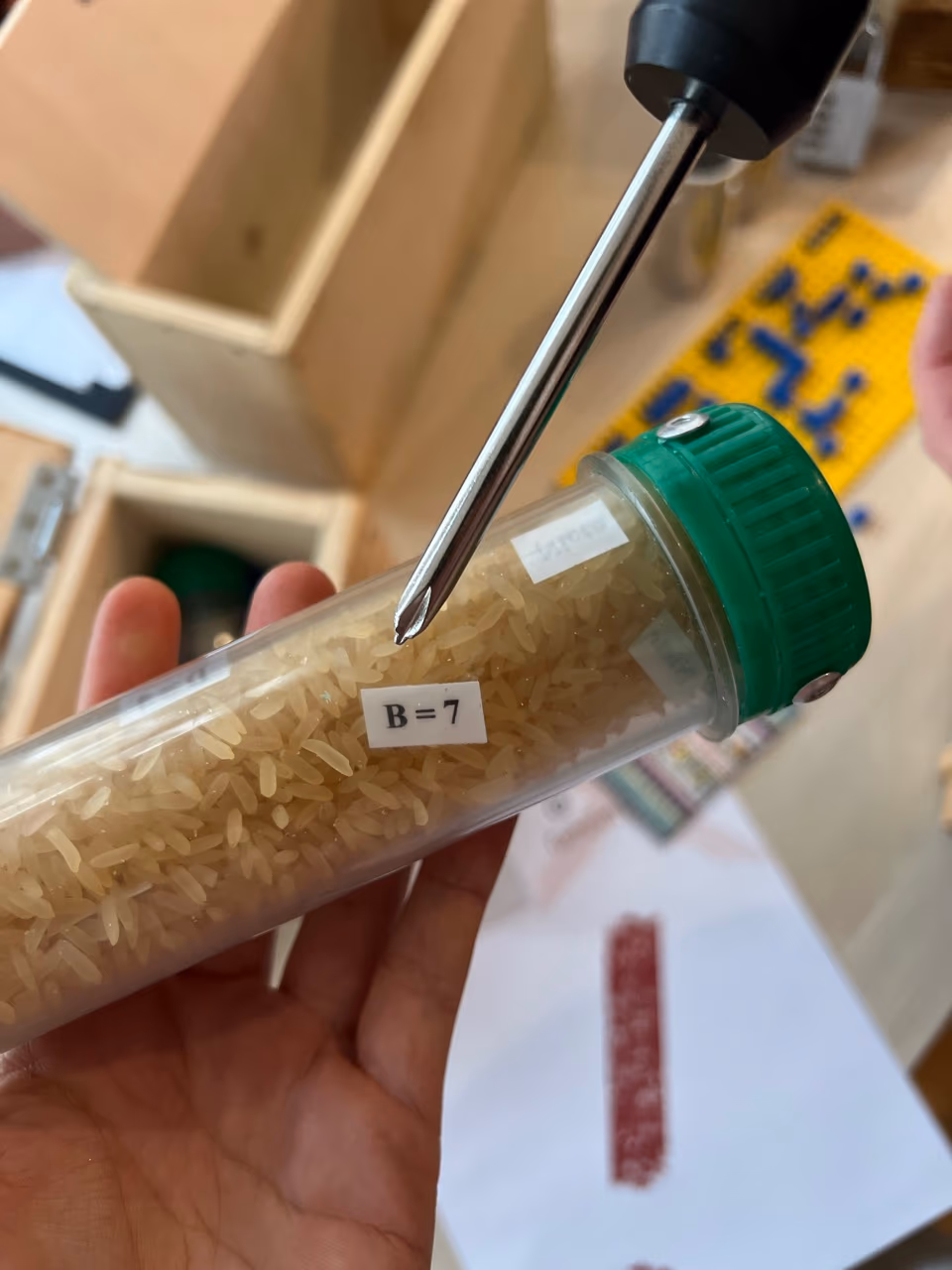 Der nächste Hinweis steckt im Reagenzglas